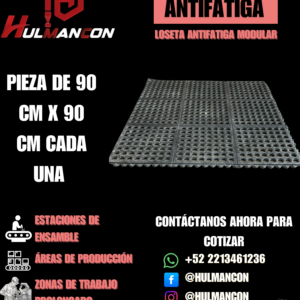 TAPETE ANTIFATIGA MODULAR