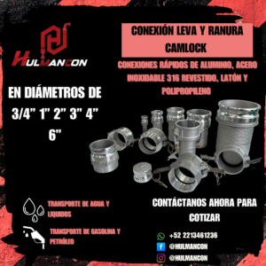 CONEXIONES DE LEVA Y RANURA