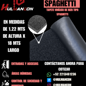 TAPATE RIZO O SPAGHETTI