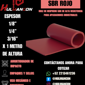 NEOPRENO SBR ROJO